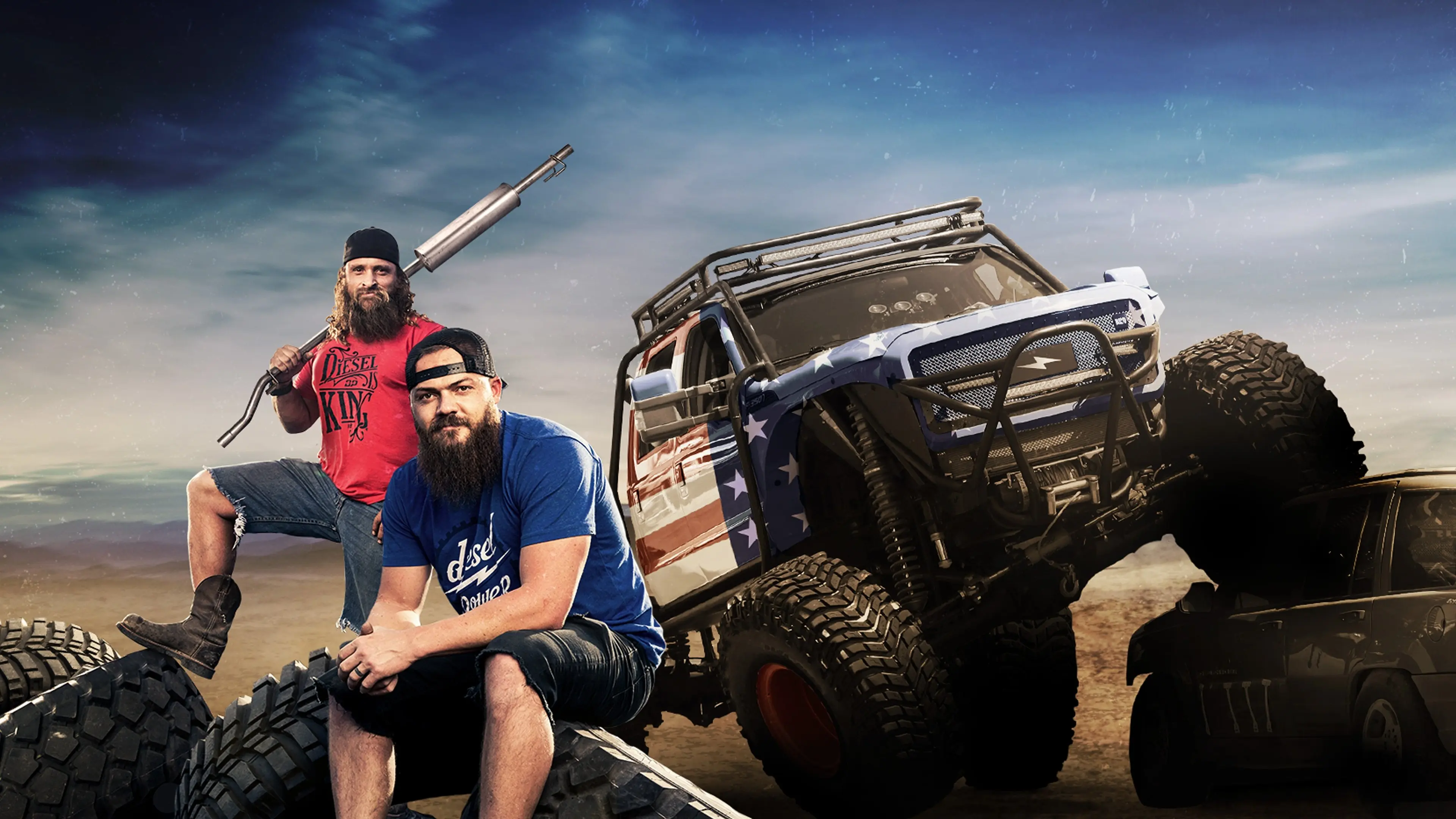 Diesel Brothers backdrop