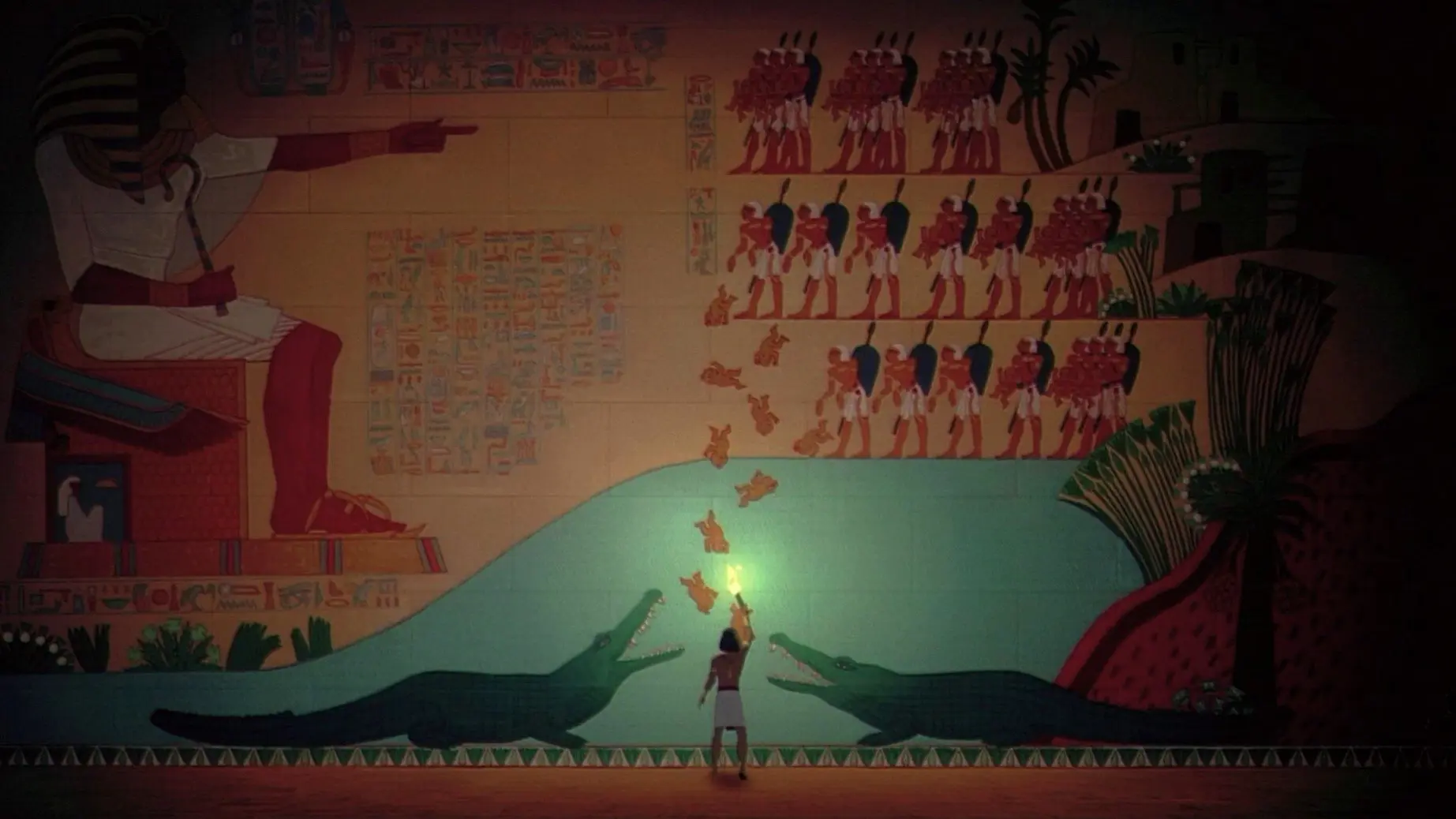 The Prince of Egypt backdrop