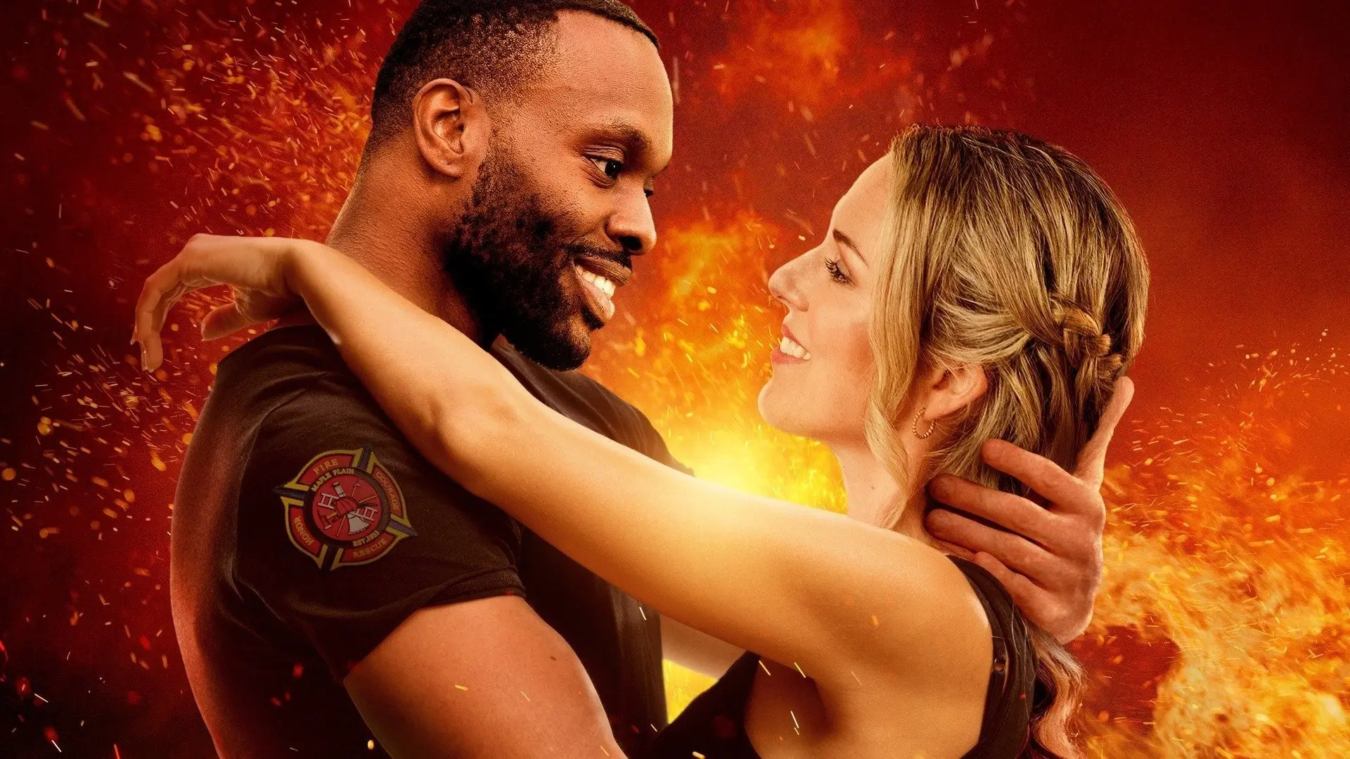 Love on Fire backdrop