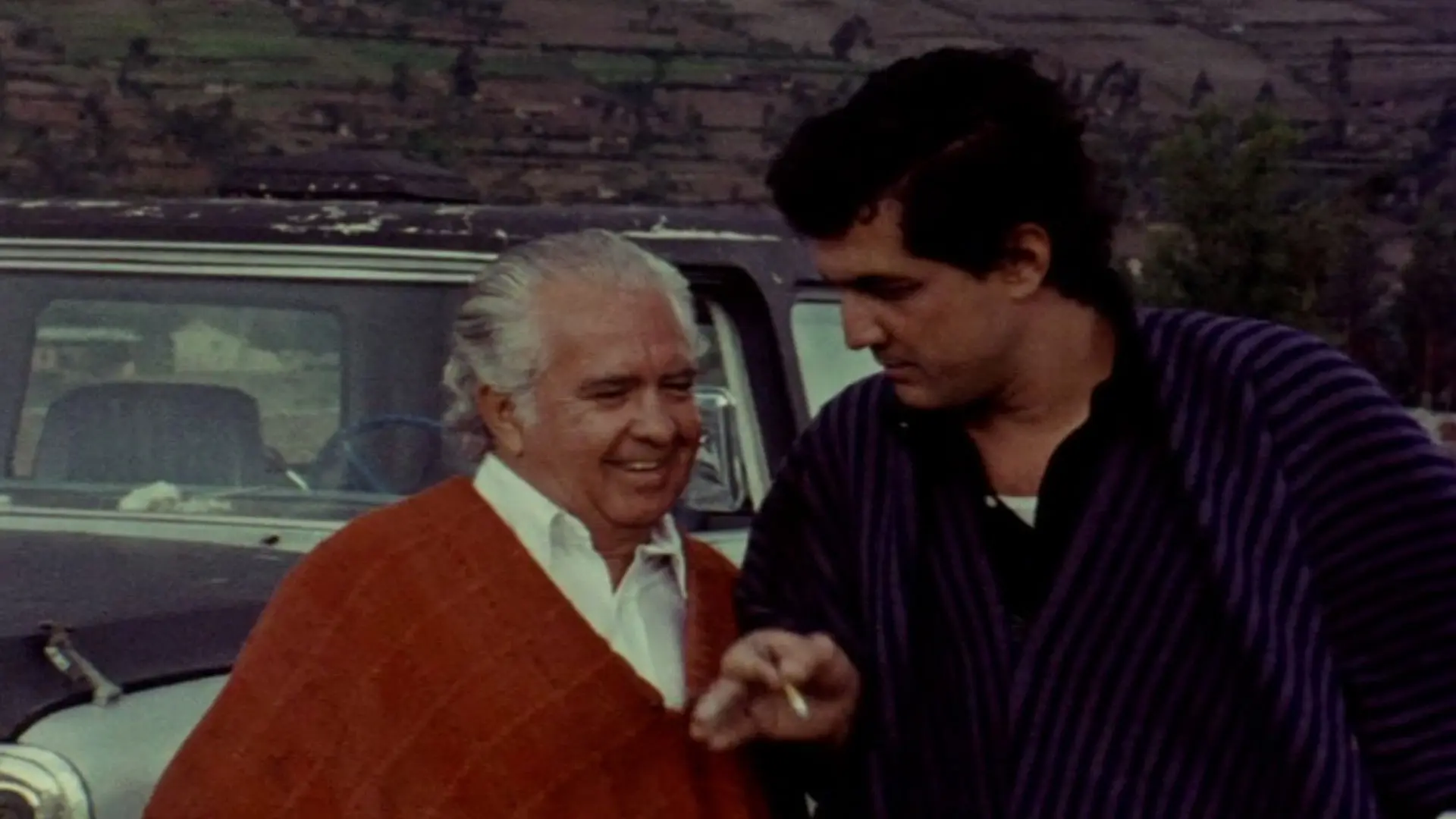 Dos para el camino backdrop