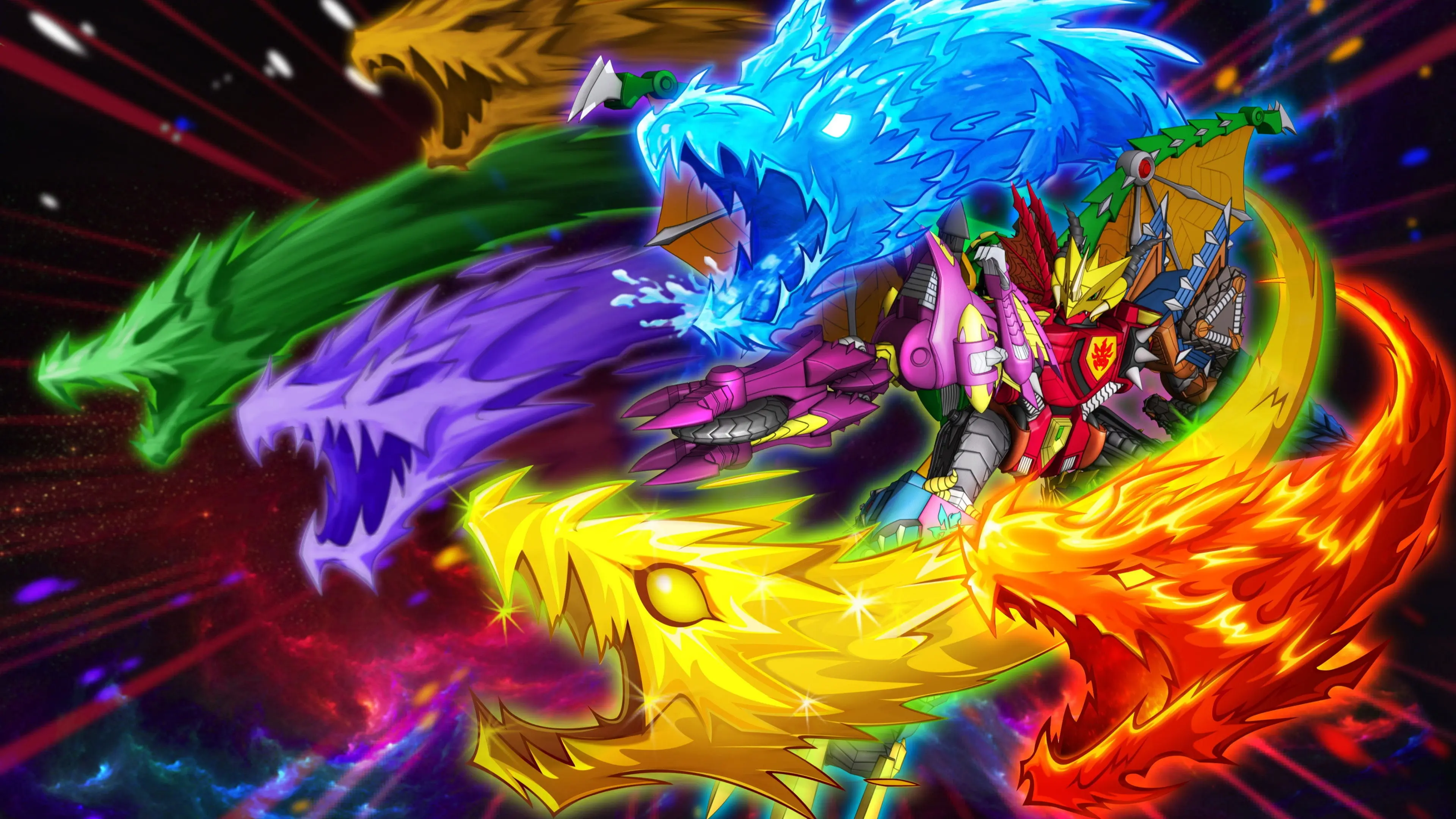 Dragon Warrior backdrop