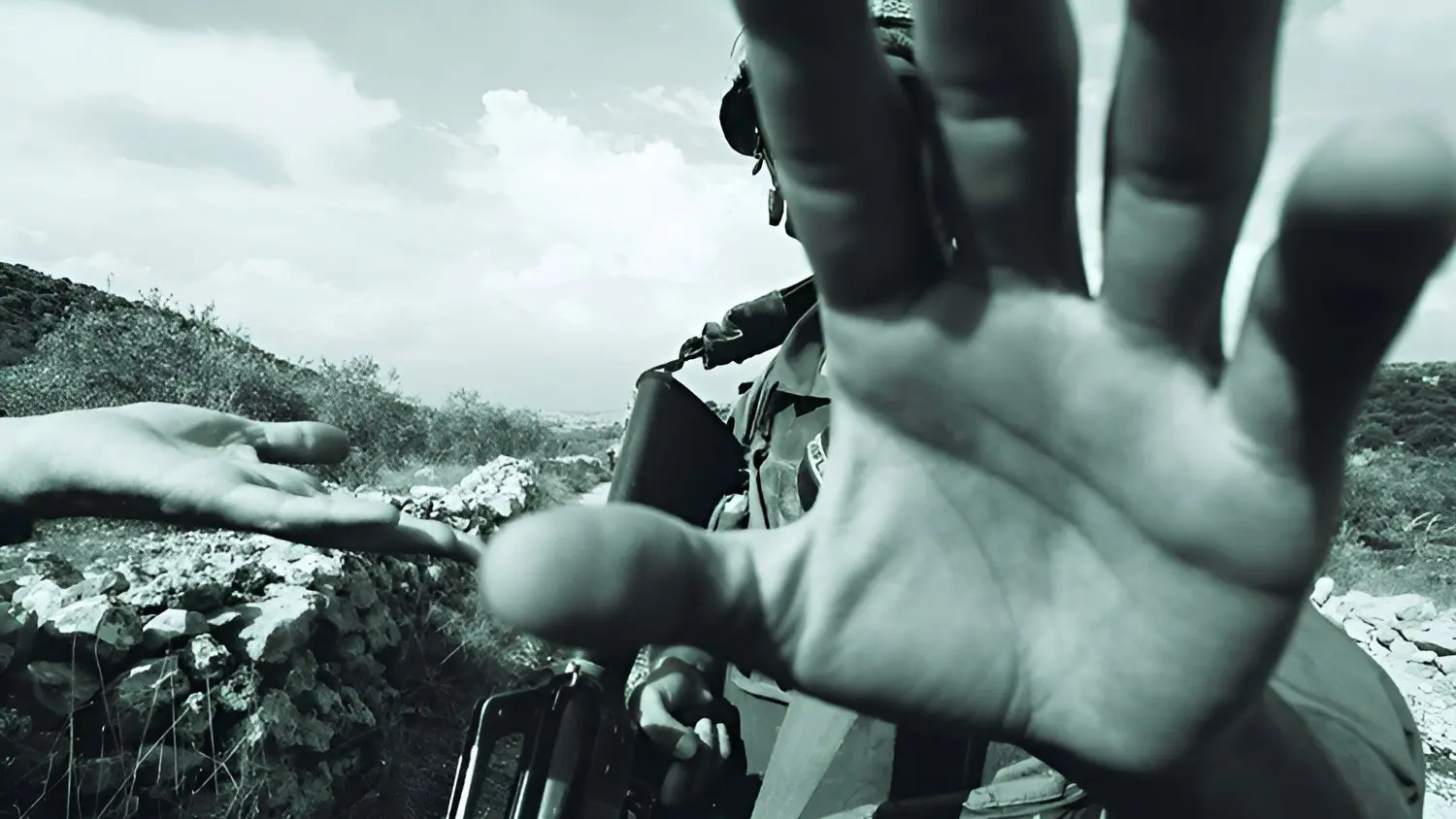 Palestine Blues backdrop