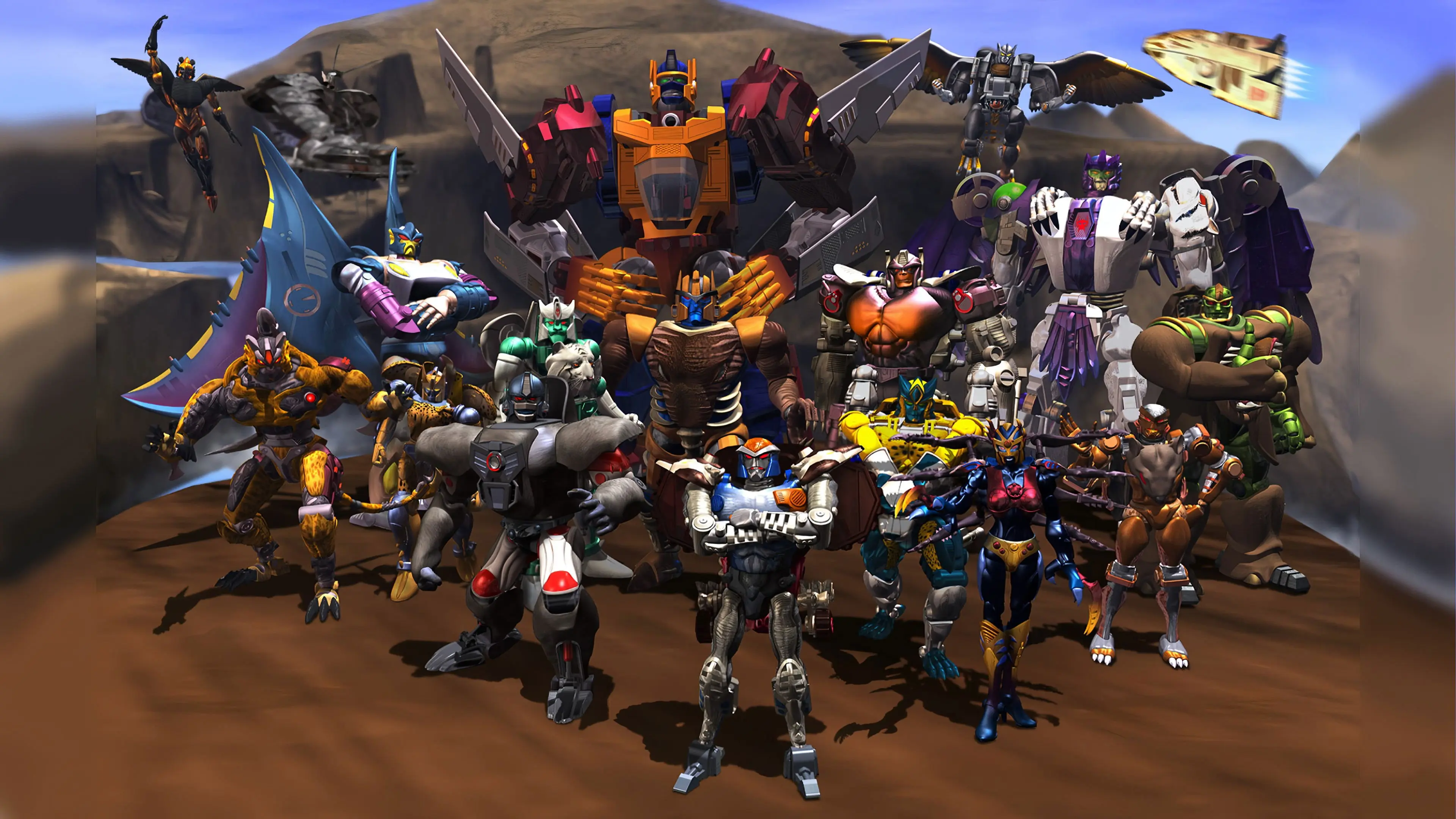 Beast Wars: Transformers backdrop