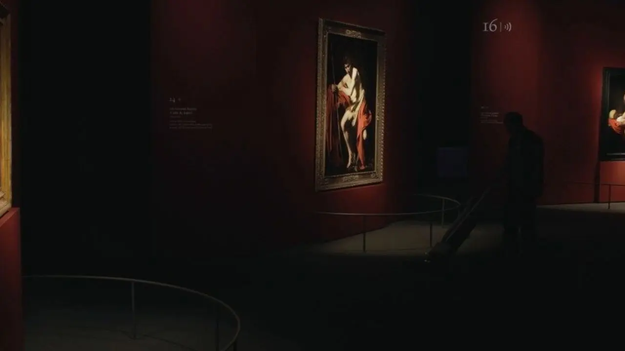 Dentro Caravaggio backdrop