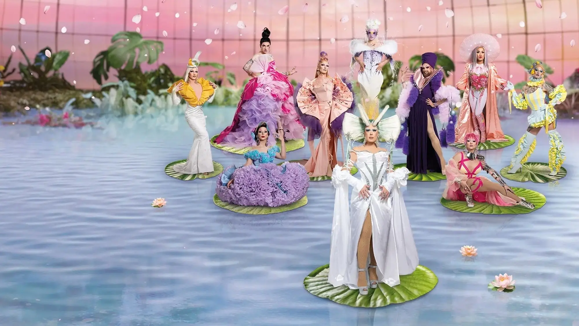 Drag Race Belgium backdrop