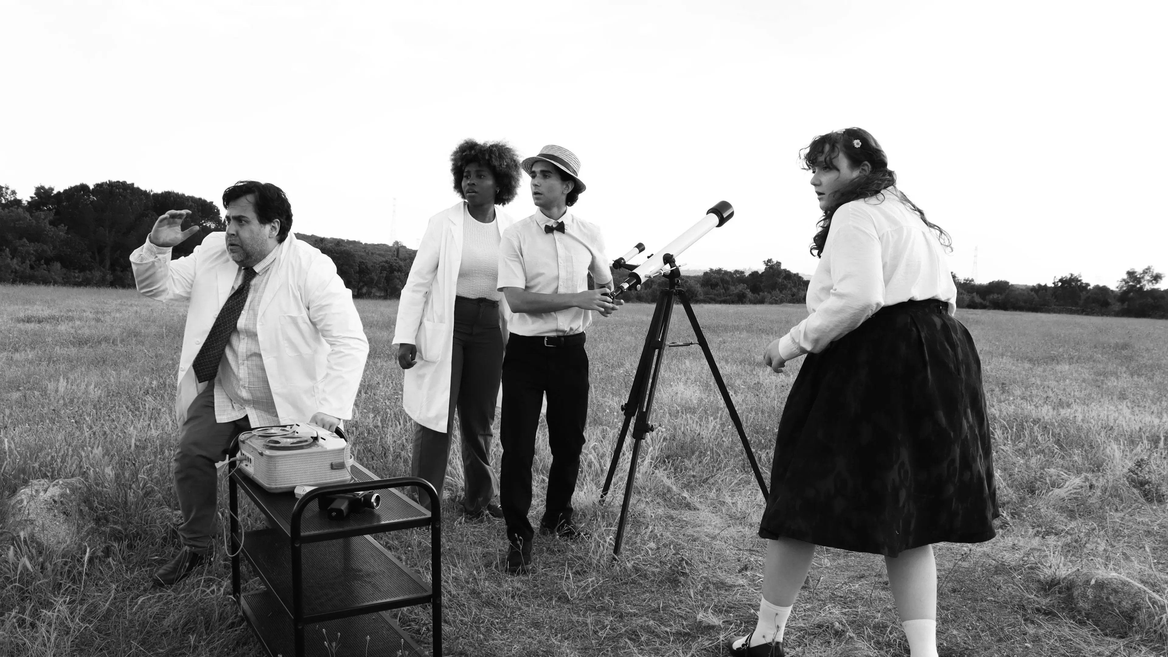 The Unknown From Outer Space backdrop