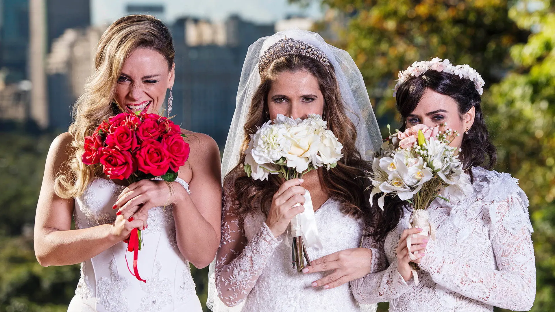 Loucas pra Casar backdrop