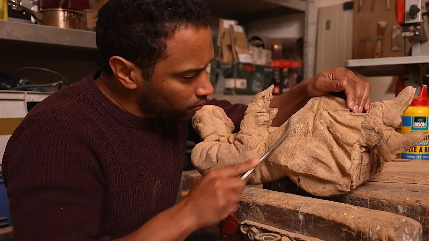 Spiegelbeeld backdrop