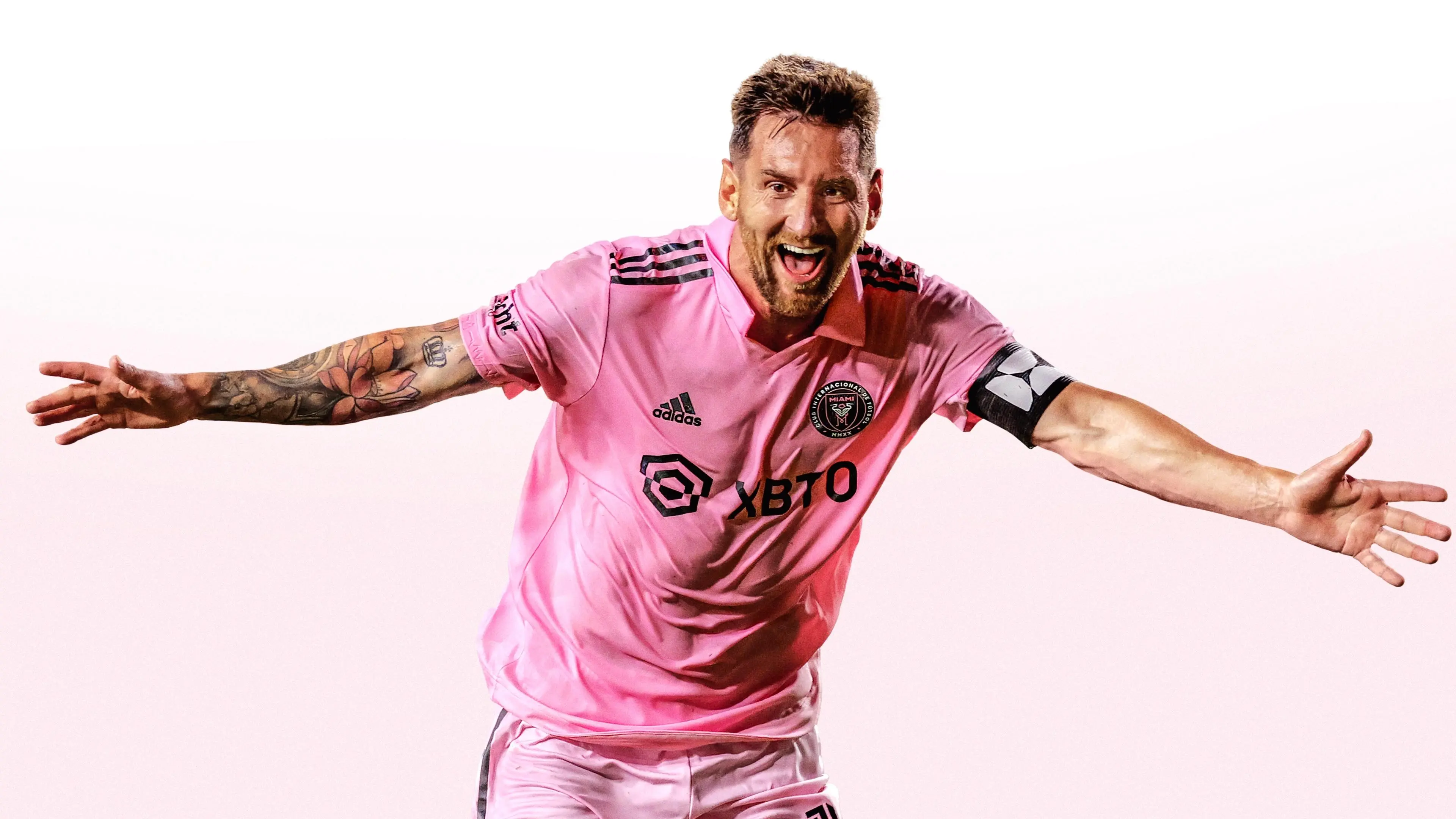 Messi Meets America backdrop