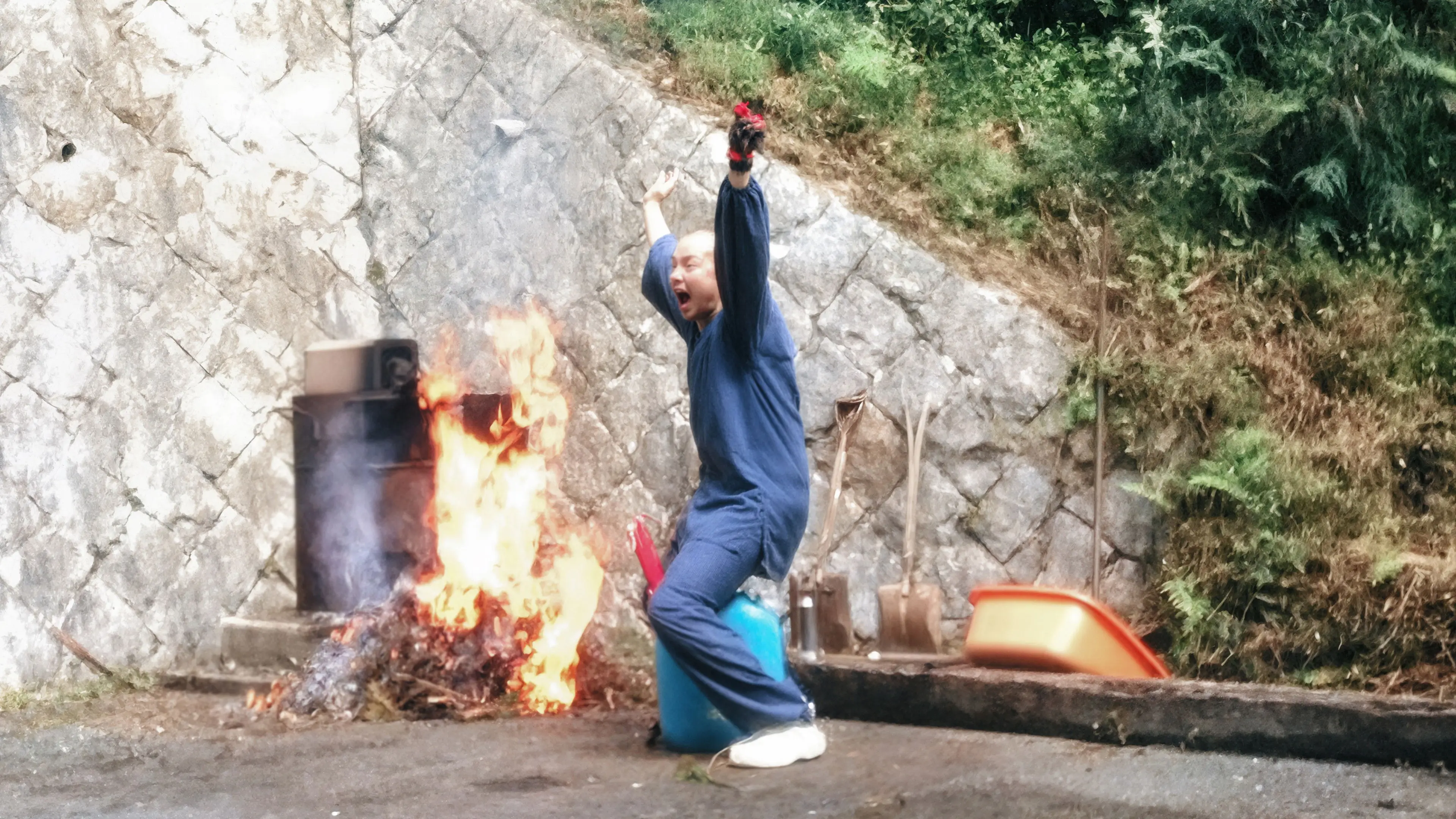 Crows Are White backdrop