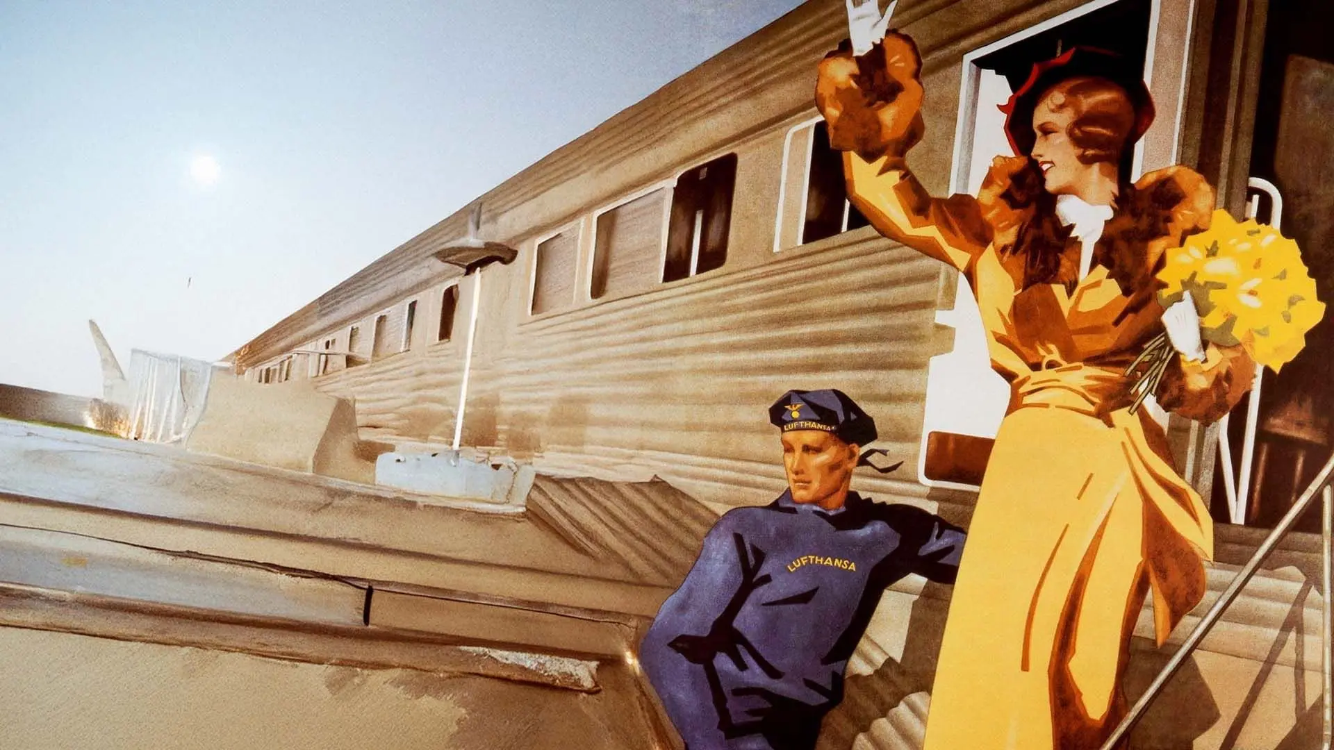 The Two Lives of Lufthansa backdrop