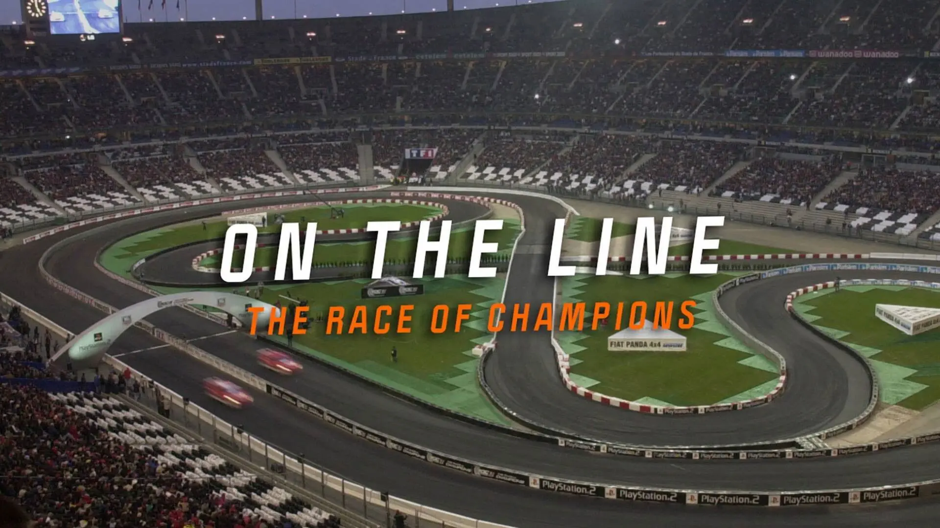 On the Line: The Race of Champions backdrop