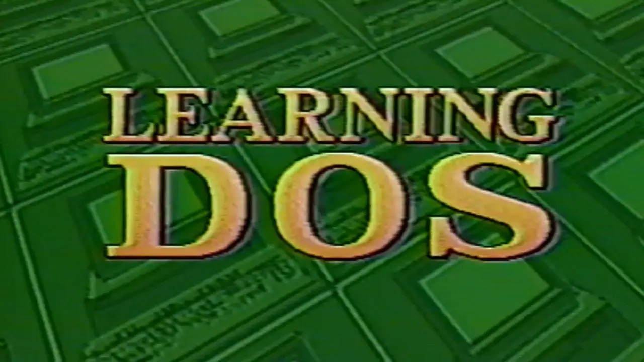 Learn DOS: Getting Started with Your Personal Computer backdrop