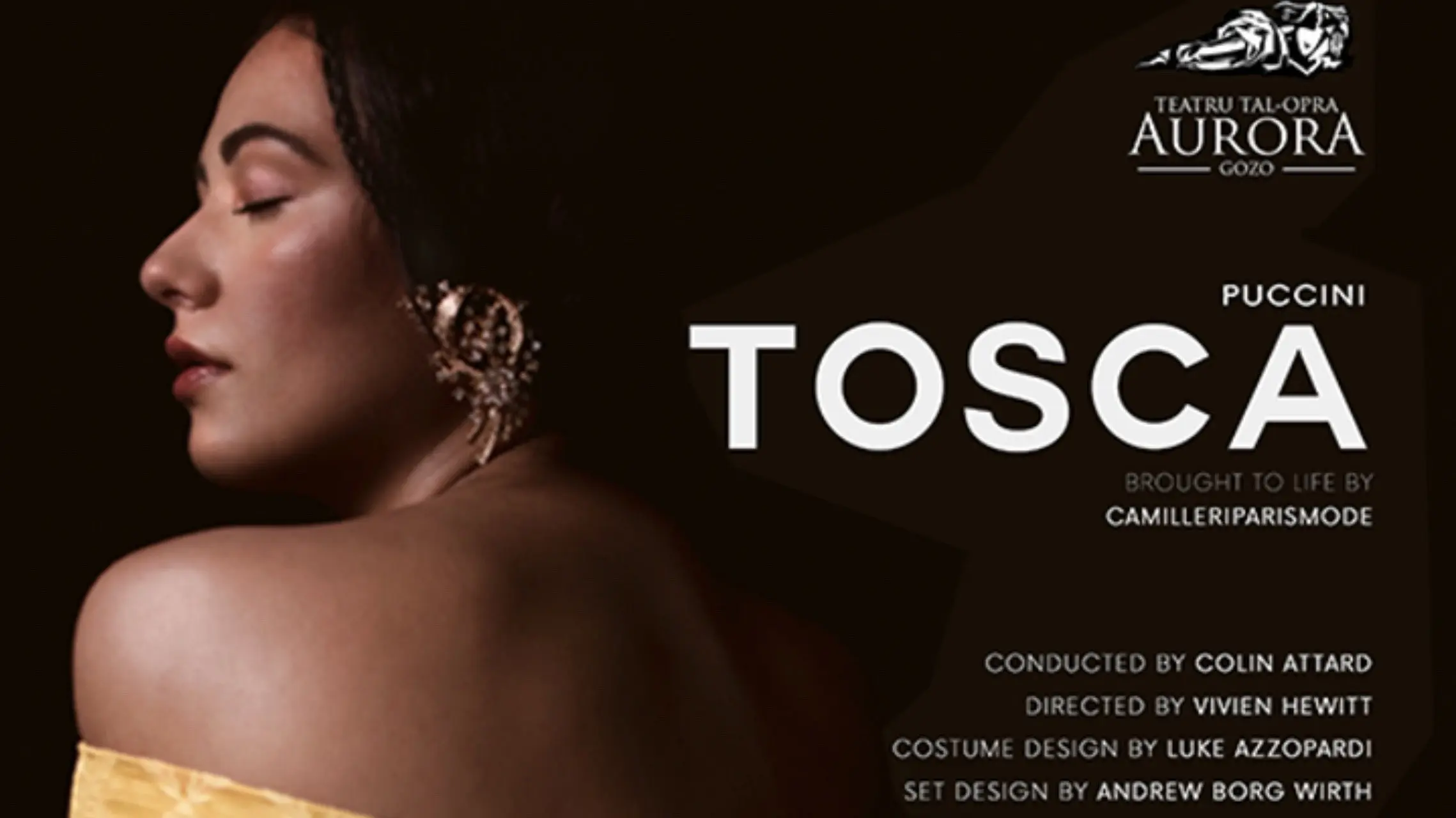 Tosca - Teatru tal-Opra Aurora backdrop