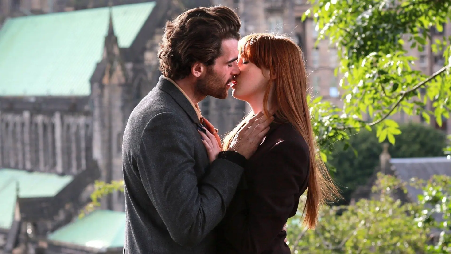 Not Another Happy Ending backdrop