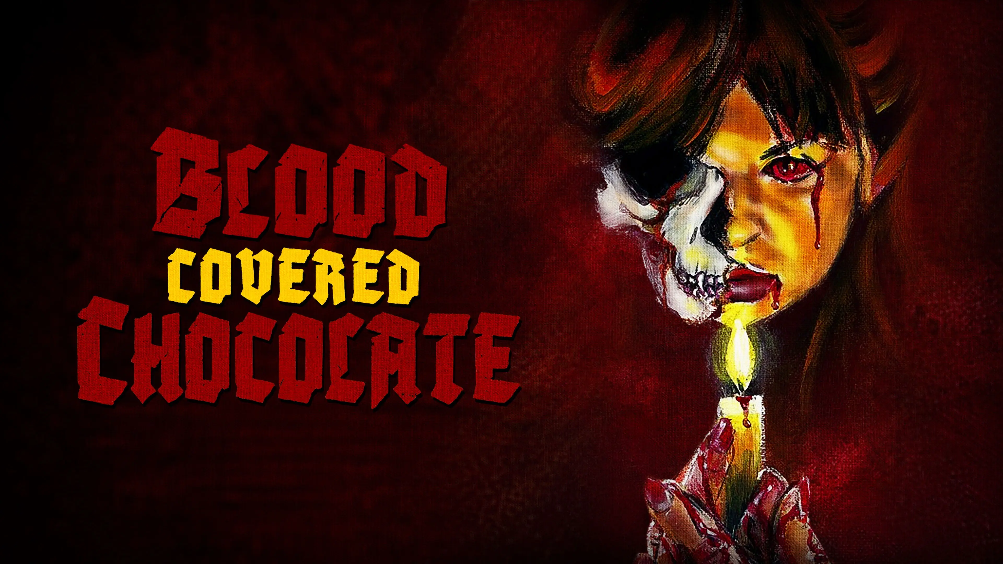 Blood Covered Chocolate backdrop