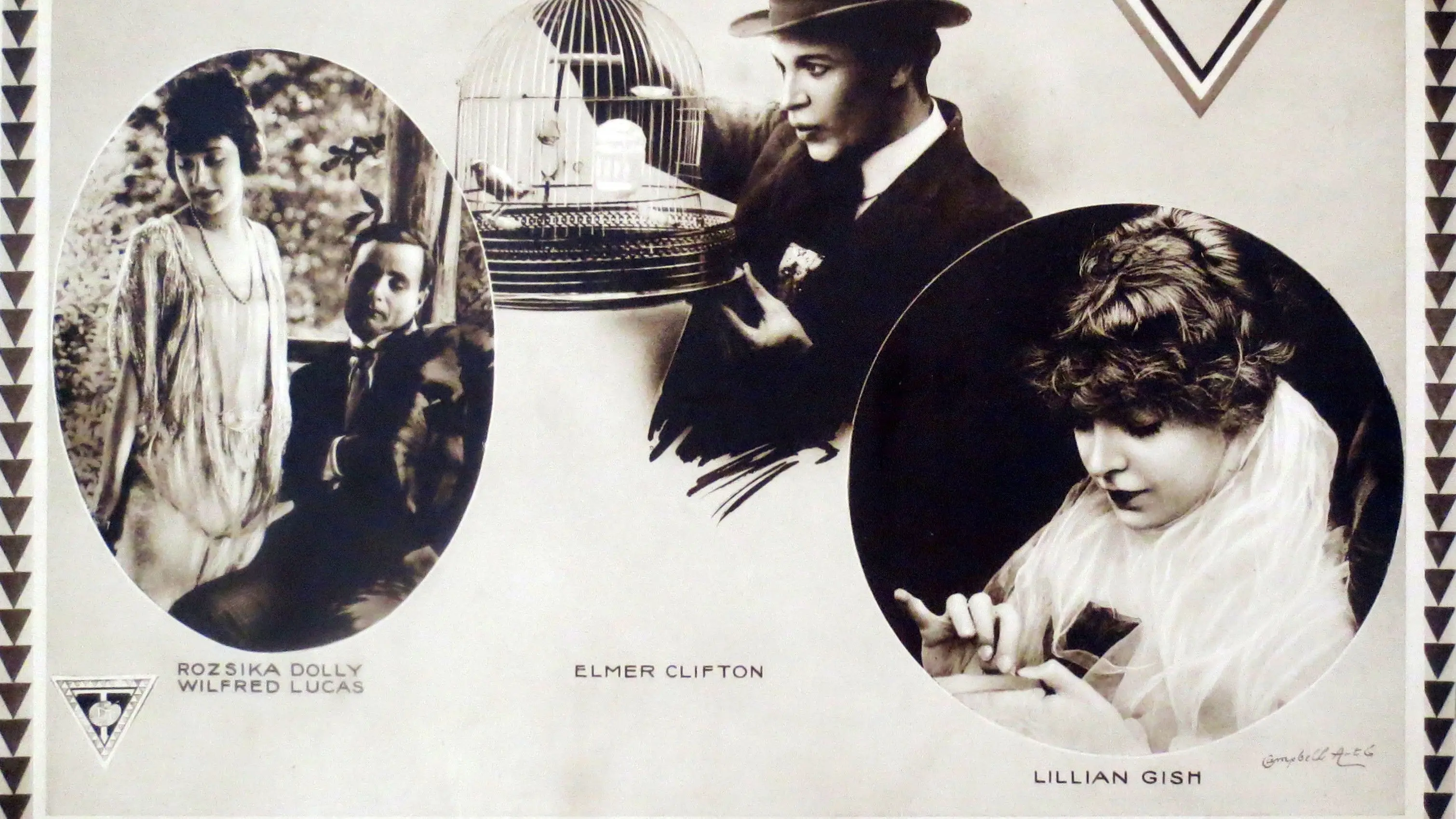 The Lily and the Rose backdrop