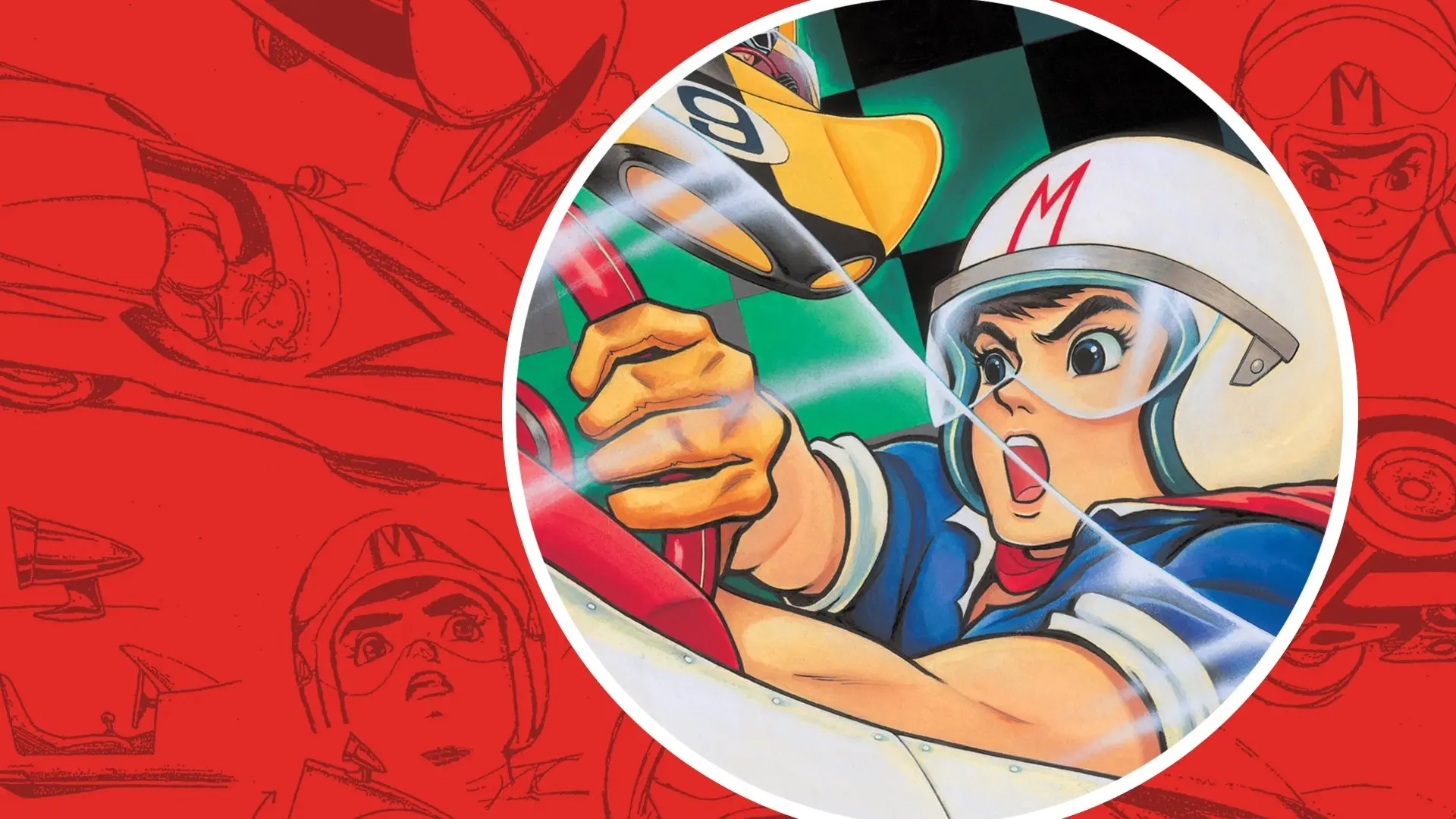 Speed Racer backdrop