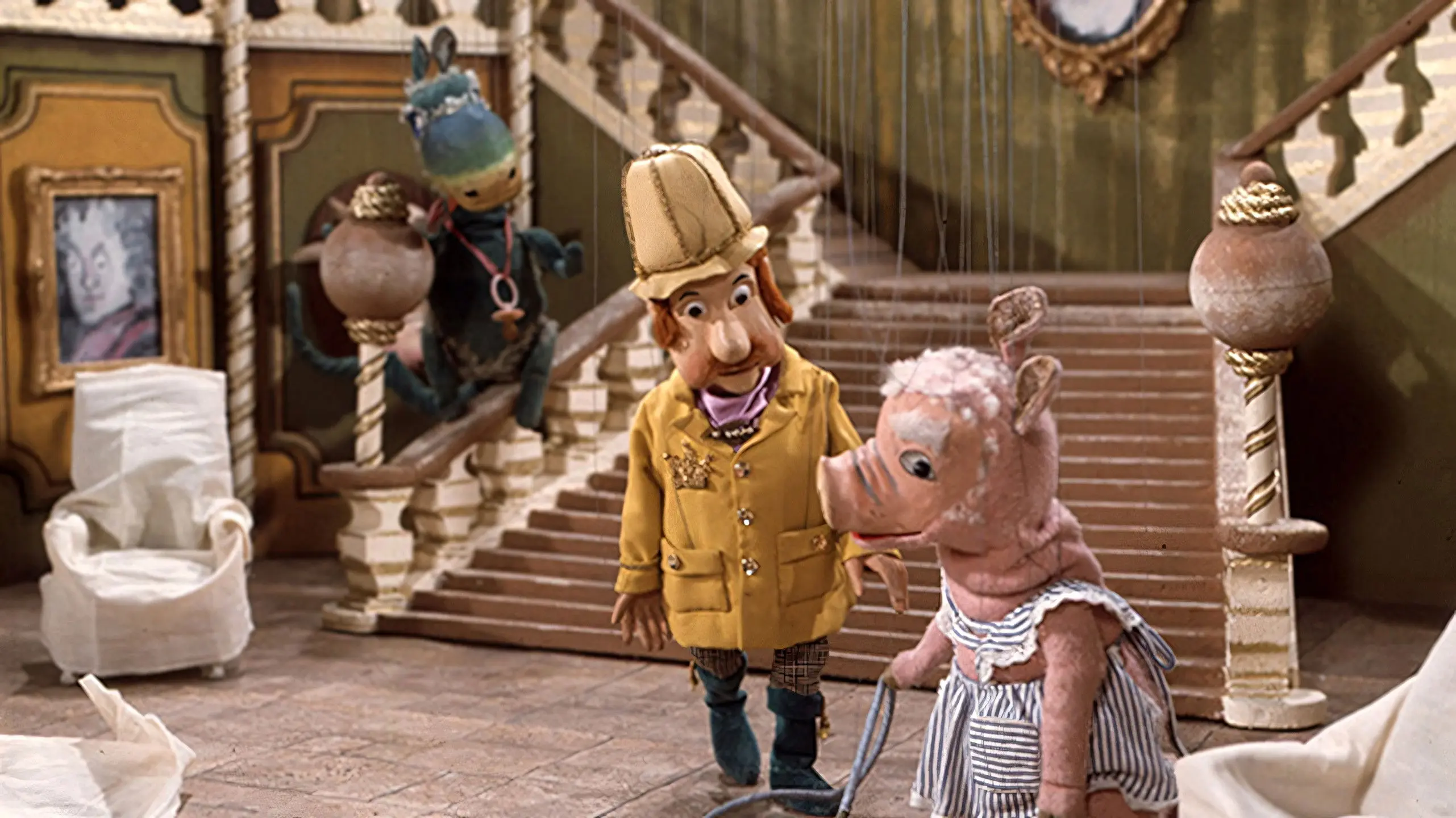 Augsburger Puppenkiste - Urmel spielt im Schloss backdrop