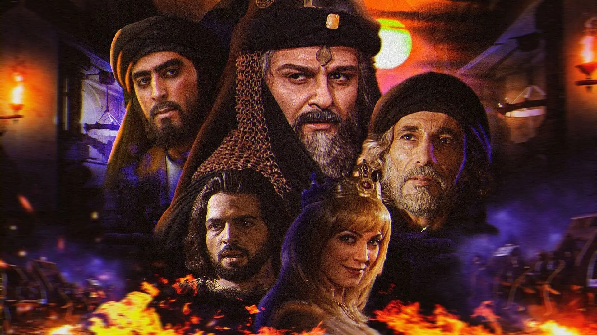 Salah Al-Deen Al-Ayoubi backdrop