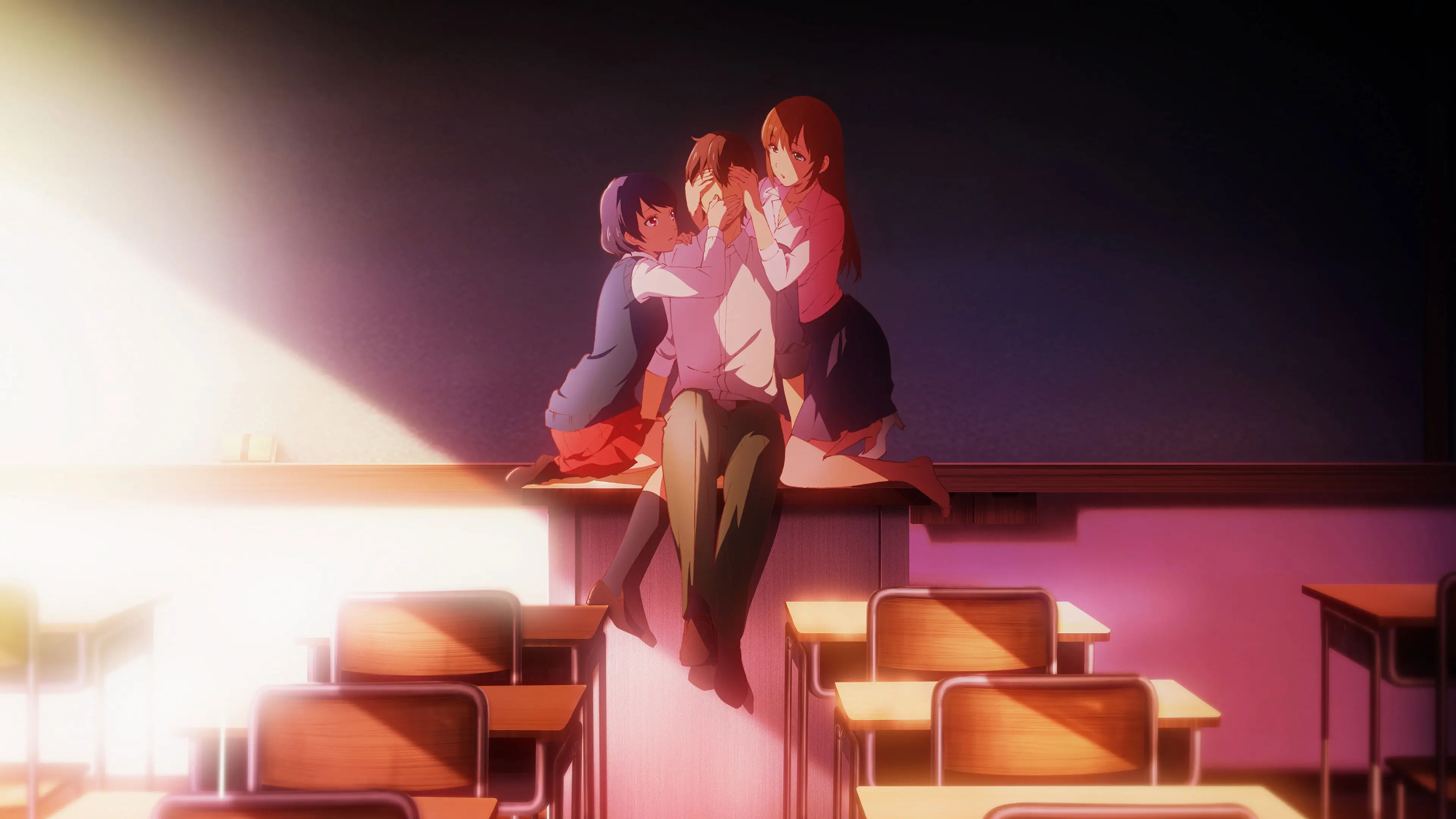 Domestic Girlfriend backdrop