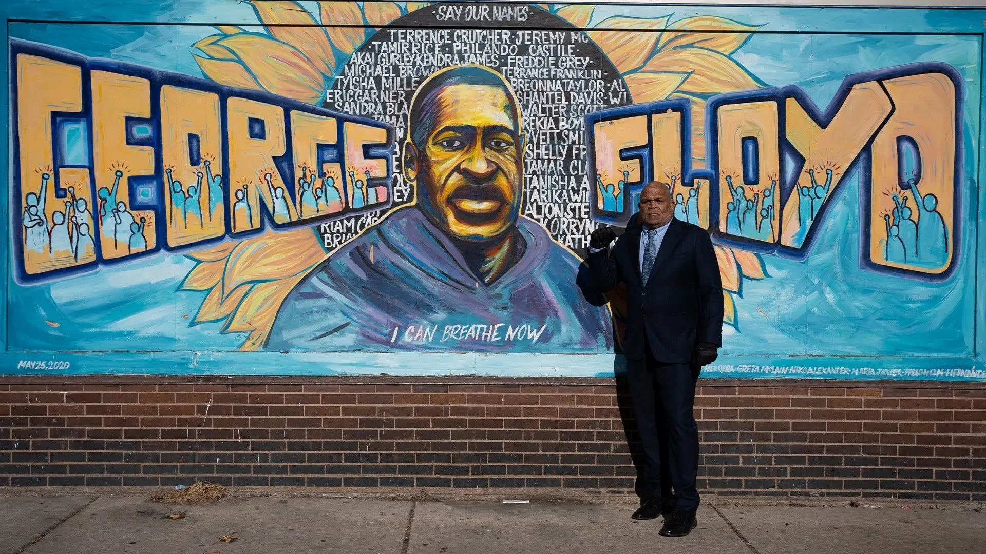 Backlash: The Murder of George Floyd backdrop