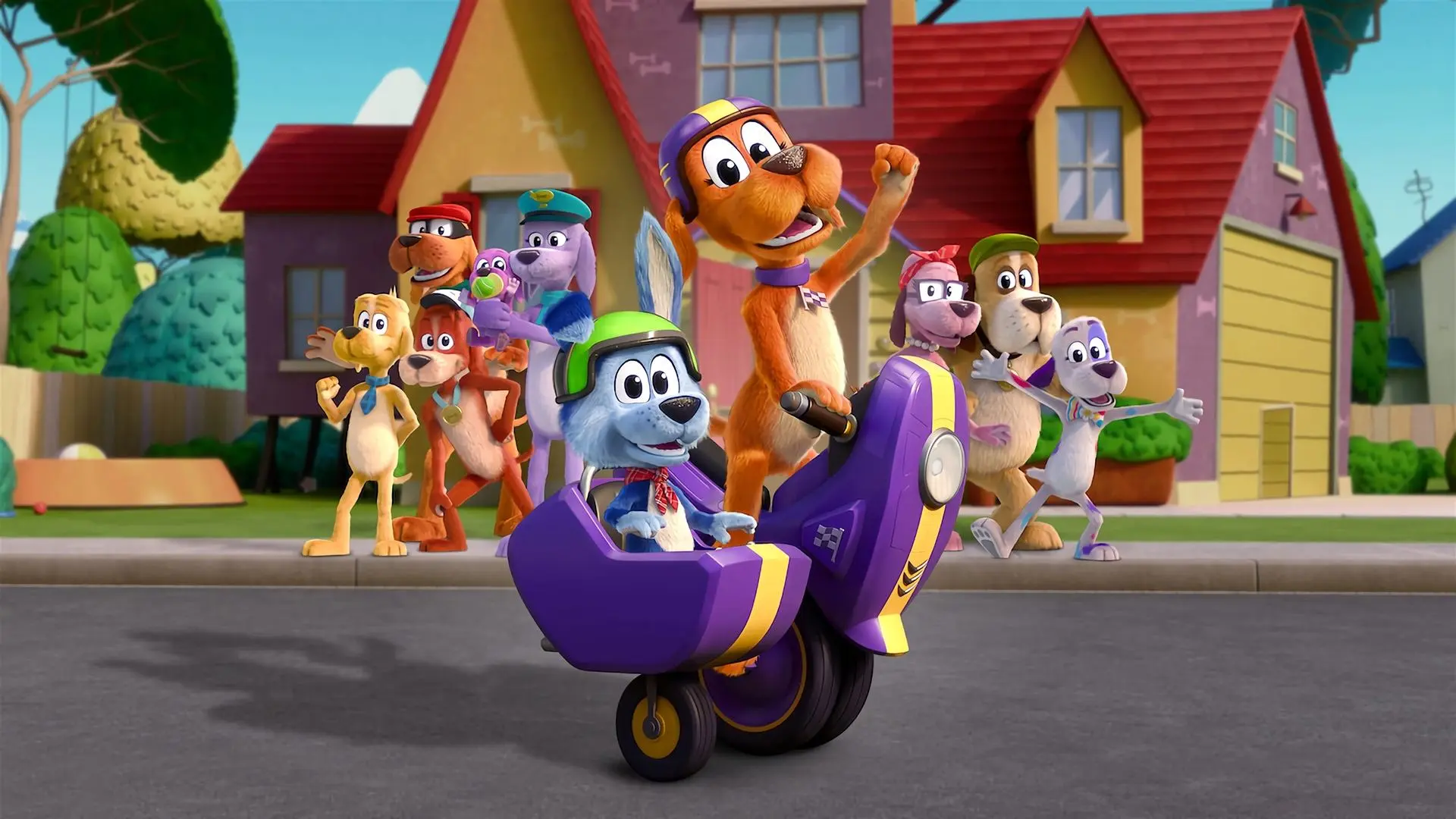 Go, Dog. Go! backdrop