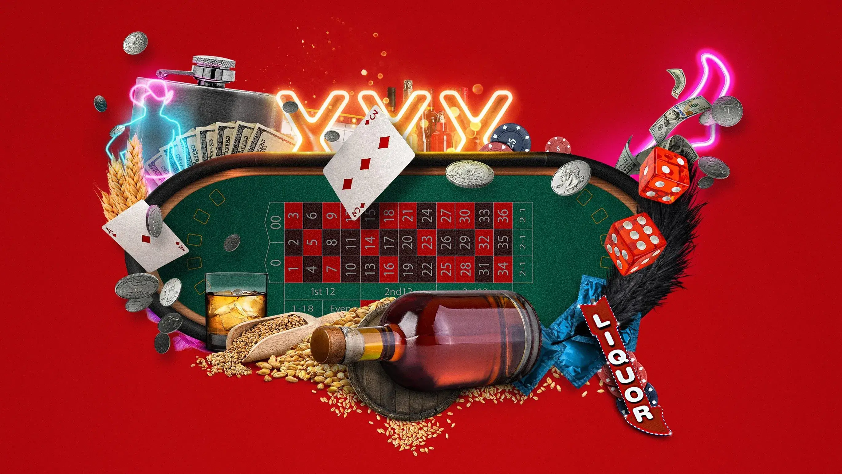 The Booze, Bets and Sex That Built America backdrop