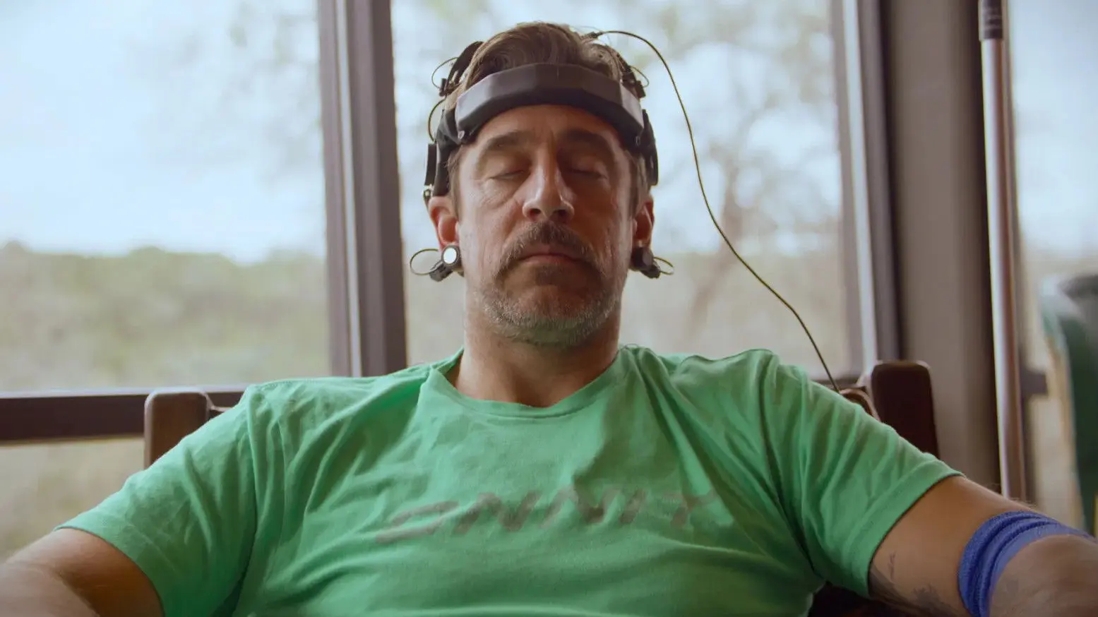 Aaron Rodgers: Enigma backdrop