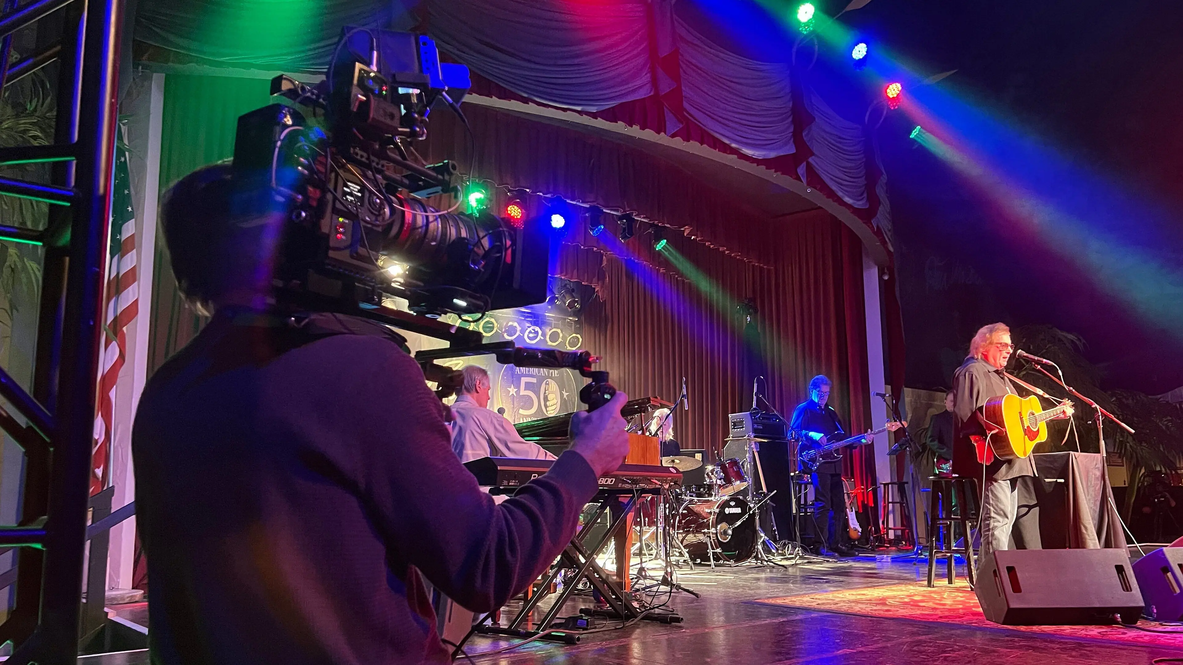 The Day the Music Died: The Story of Don McLean's "American Pie" backdrop