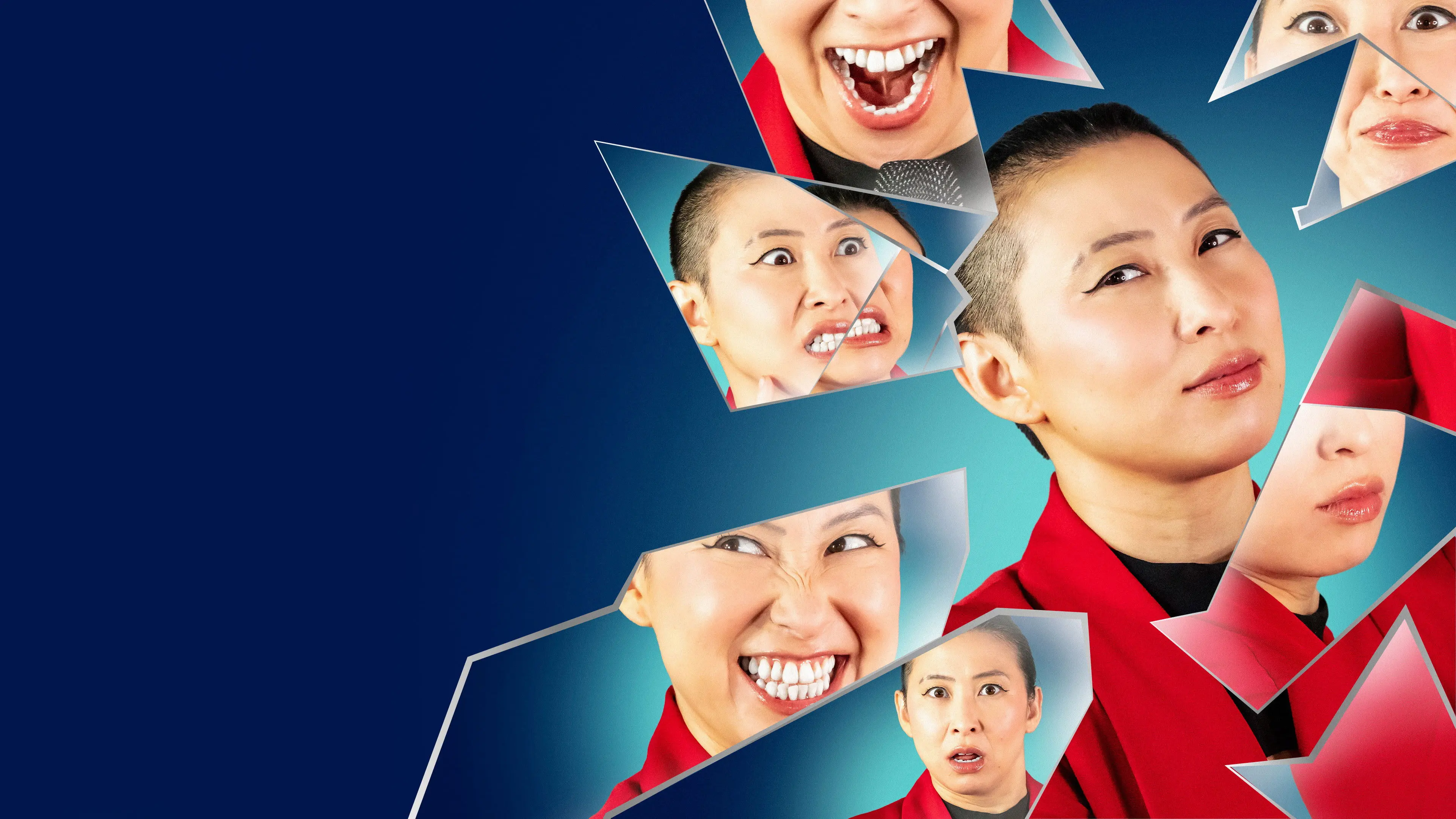 Breaking News: No Laugh Newsroom backdrop